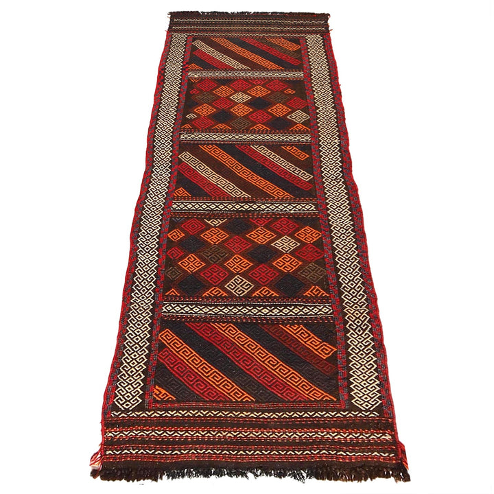Hand Knotted Suzuni Kelim Runner 1' 11" x 6' 4" - No. AL90372