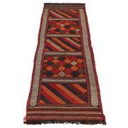 Hand Knotted Suzuni Kelim Runner 1' 11" x 6' 4" - No. AL90372