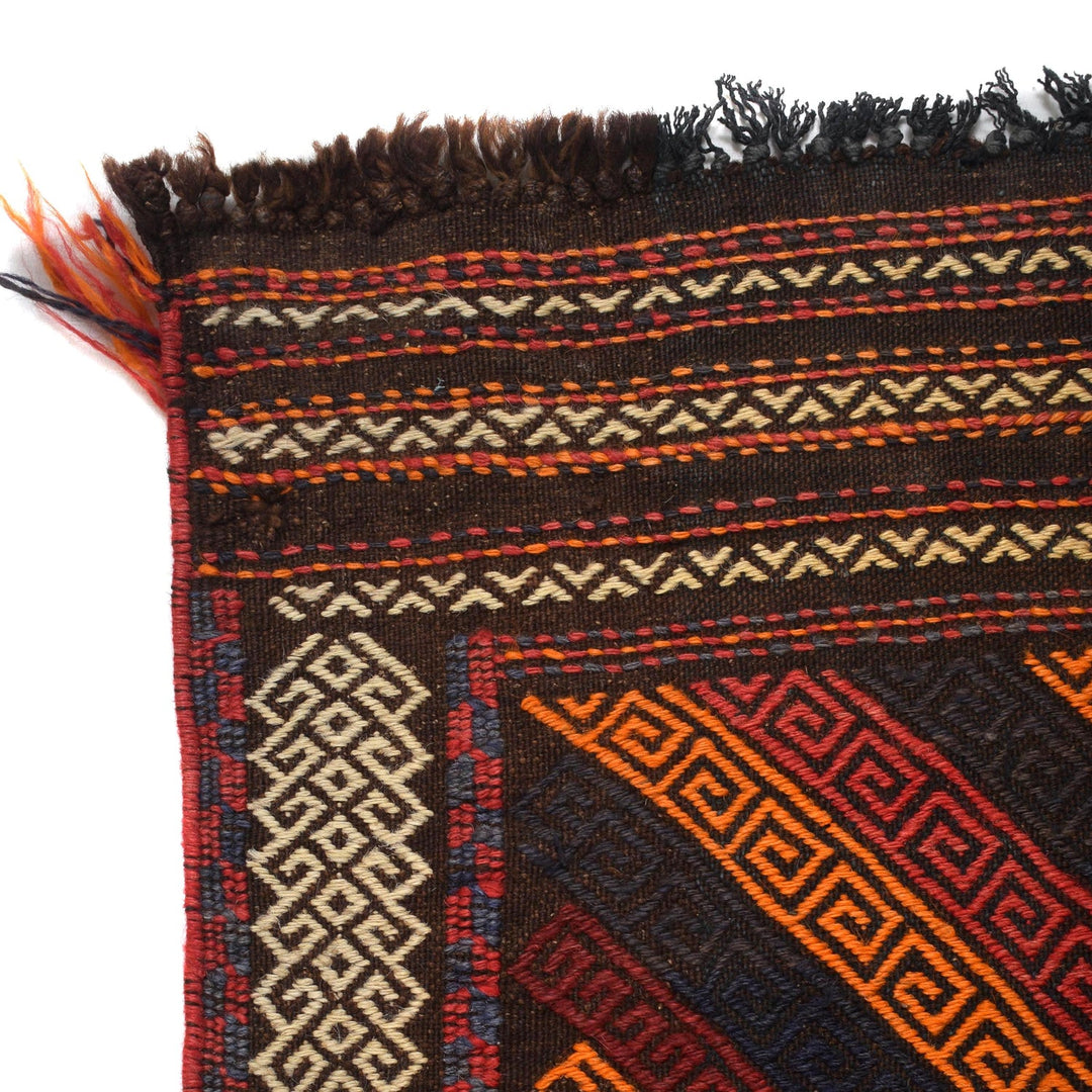 Hand Knotted Suzuni Kelim Runner 1' 11" x 6' 4" - No. AL90372