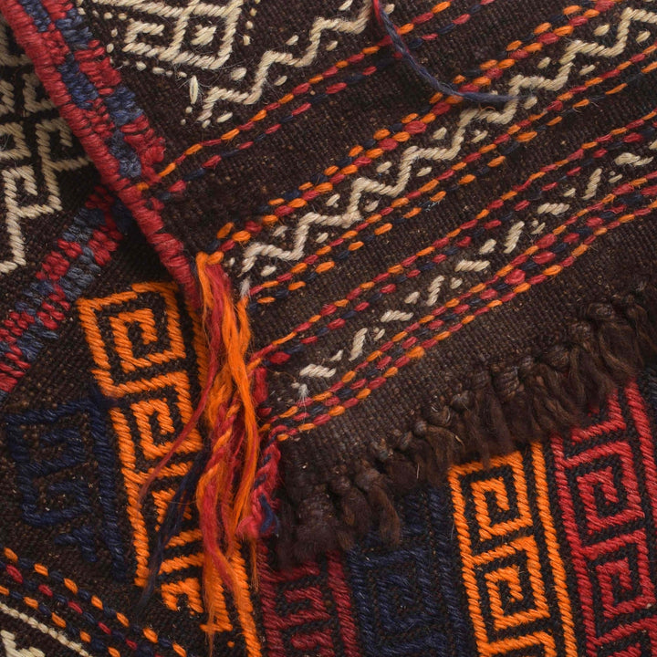 Hand Knotted Suzuni Kelim Runner 1' 11" x 6' 4" - No. AL90372