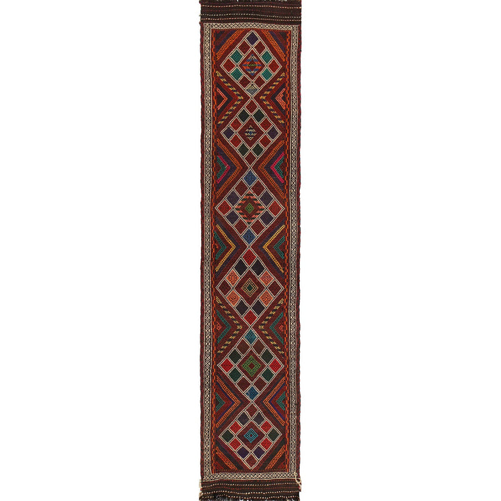 Handmade Suzani Kilim Runner 2' 2" x 11' 8" - No. AL52841