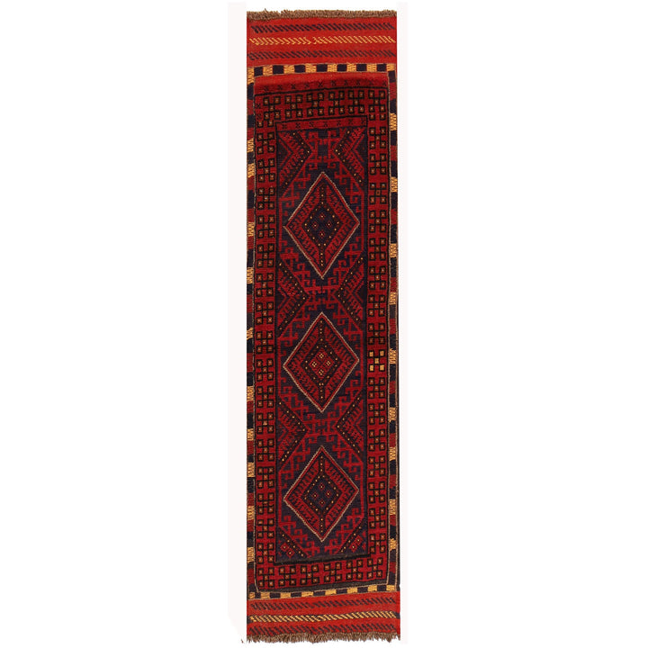 Red Mashwani Short Runner 2' 0" x 7' 5" - No. AL22561