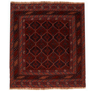 Handmade Afghan Carpet 3' 10" x 4' 2" - No. AL74900