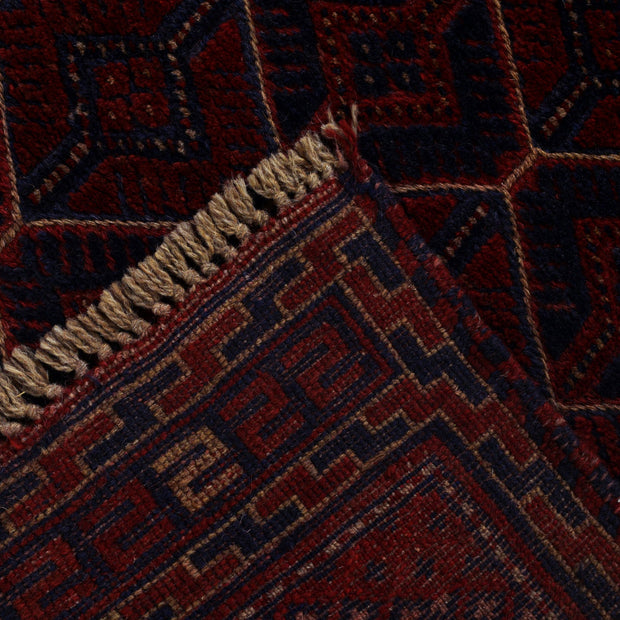 Handmade Afghan Carpet 3' 10" x 4' 2" - No. AL74900