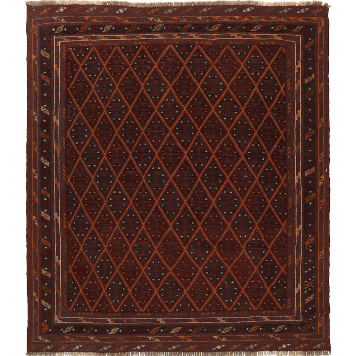 Multi Color Mashwani Medium Area Rug 5' 3" x 6' 1" - No. AL39363