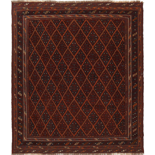 Multi Color Mashwani Medium Area Rug 5' 3" x 6' 1" - No. AL39363