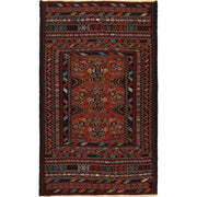 Handmade Maliki Kilim 3' 9" x 6' 3" - No. AL55120