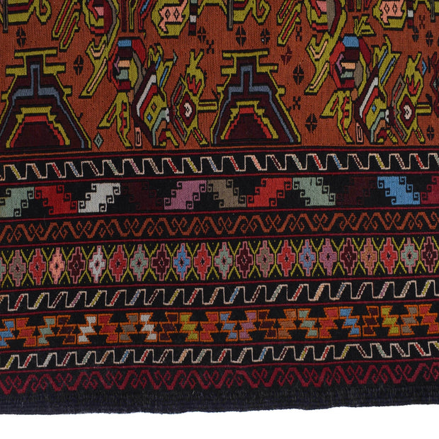 Handmade Maliki Kilim 3' 9" x 6' 3" - No. AL55120