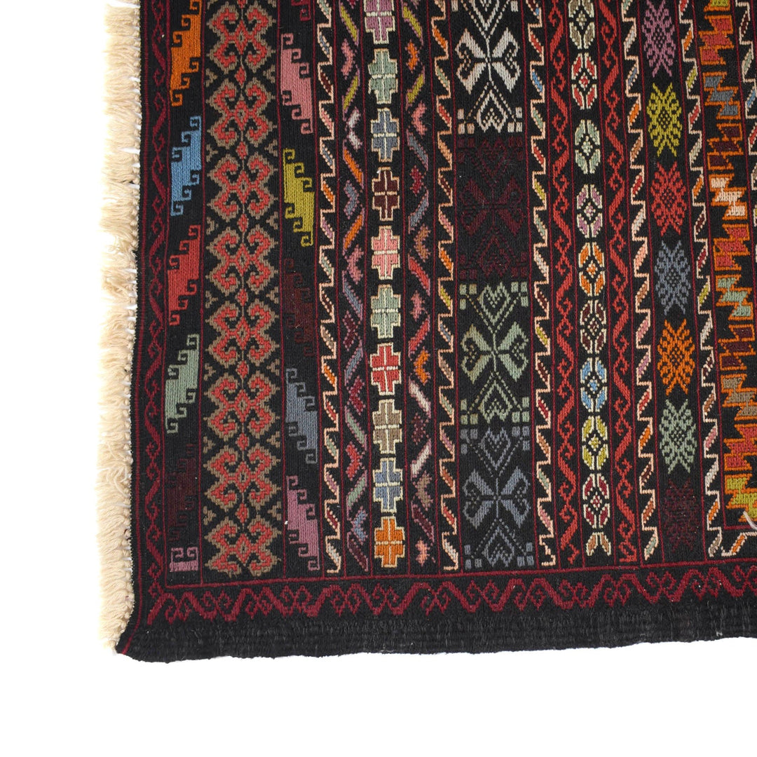 Handmade Maliki Kilim 3' 9" x 6' 3" - No. AL55120