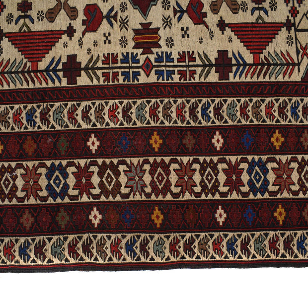 Handmade Maliki Kilim 4' 3" x 6' 9" - No. AL86808