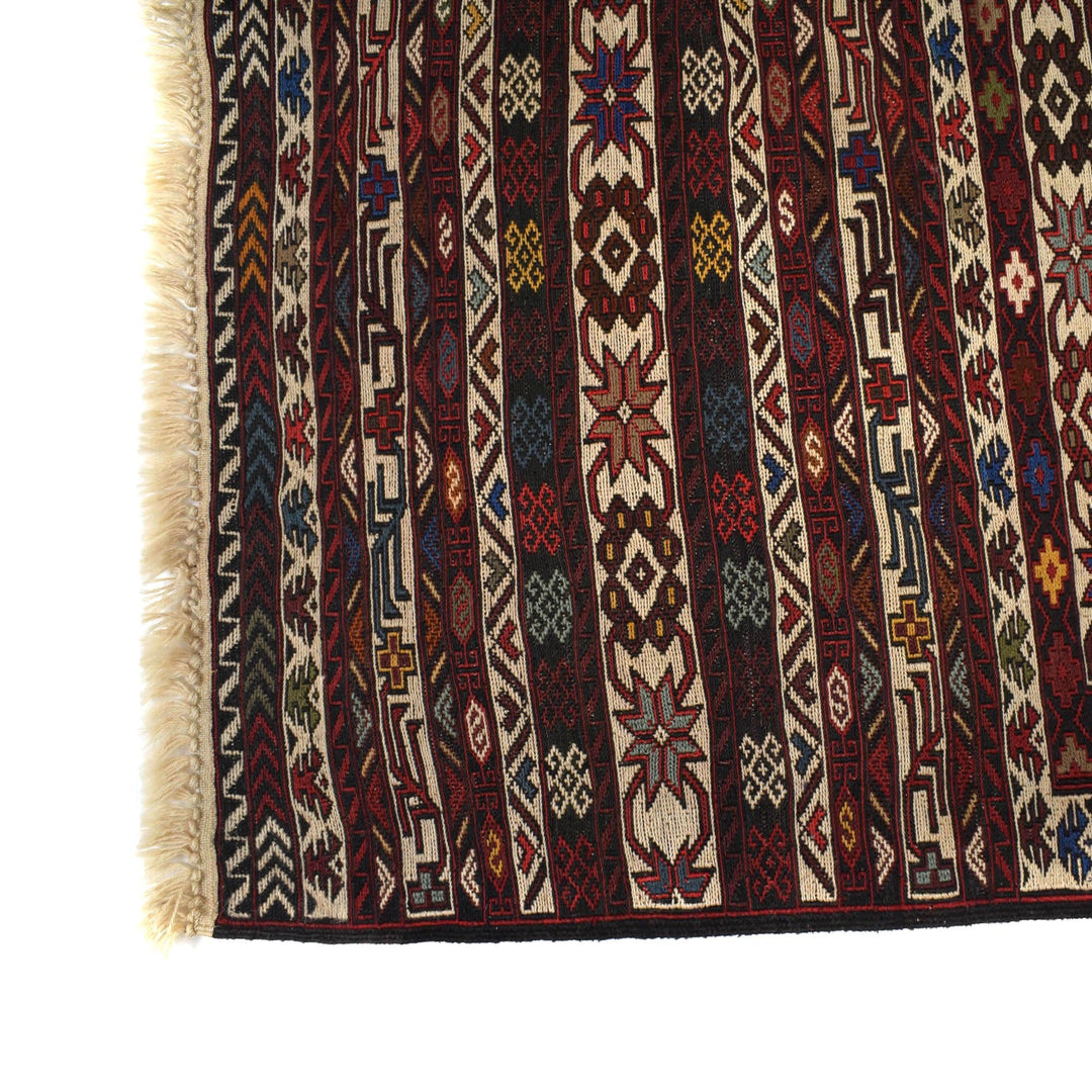 Handmade Maliki Kilim 4' 3" x 6' 9" - No. AL86808