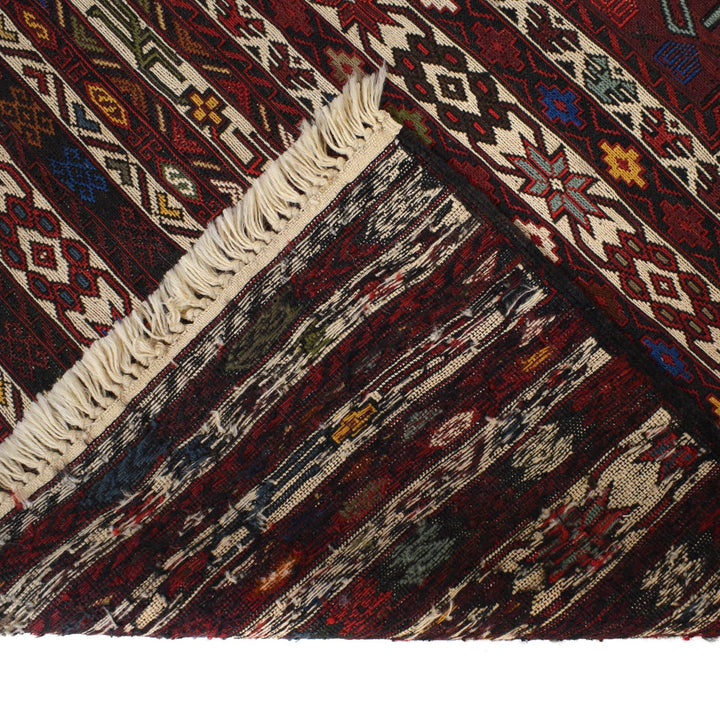 Handmade Maliki Kilim 4' 3" x 6' 9" - No. AL86808