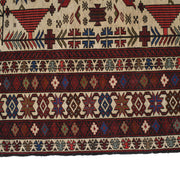 Handmade Maliki Kilim 4' 2" x 6' 7" - No. AL26791