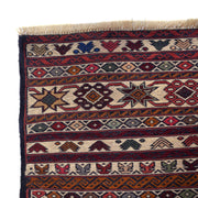 Handmade Maliki Kilim 3' 10" x 6' 3" - No. AL18566
