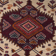 Handmade Maliki Kilim 3' 10" x 6' 3" - No. AL18566