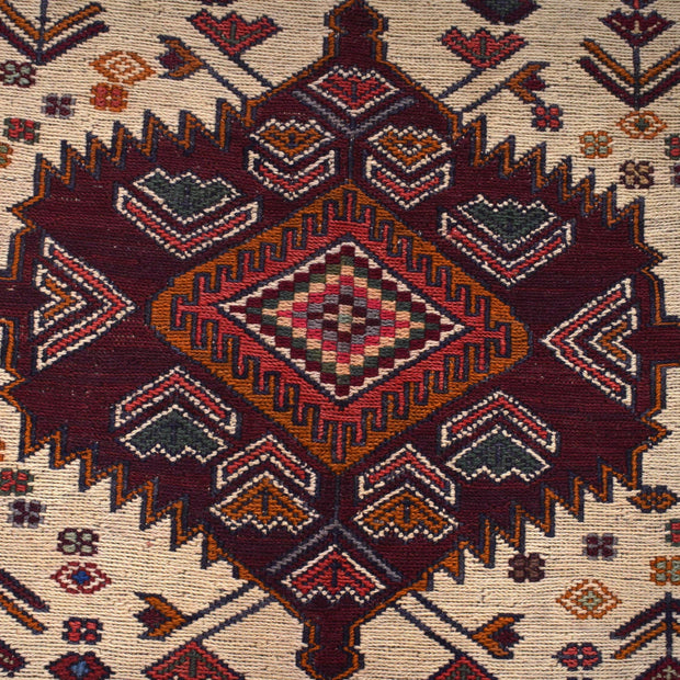 Handmade Maliki Kilim 3' 10" x 6' 3" - No. AL18566