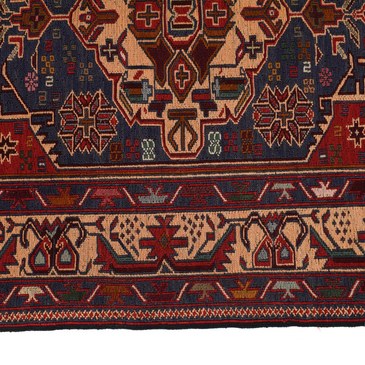 Hand Knotted Flat Weave Maliki Kilim 2' 9" x 4' 11" - No. AL72496