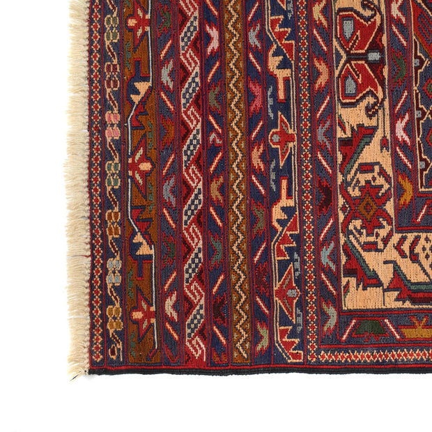 Hand Knotted Flat Weave Maliki Kilim 2' 9" x 4' 11" - No. AL72496