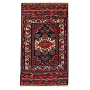 Hand Knotted Flat Weave Maliki Kilim 2' 9" x 4' 8" - No. AL41311