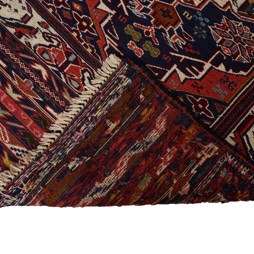 Hand Knotted Flat Weave Maliki Kilim 2' 9" x 4' 8" - No. AL41311