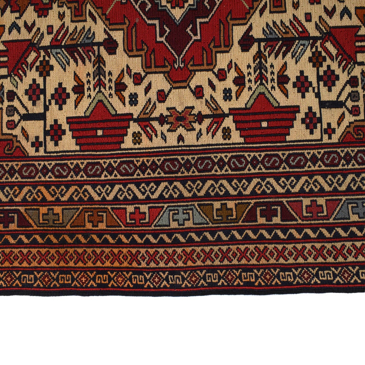 Hand Knotted Flat Weave Maliki Kilim 3' 0" x 4' 7" - No. AL52232