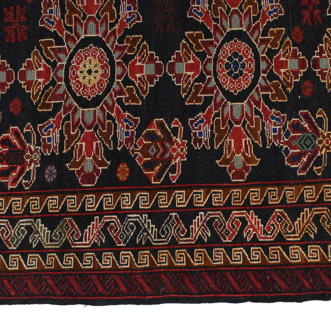 Handmade Maliki Kilim 4' 0" x 6' 4" - No. AL28249