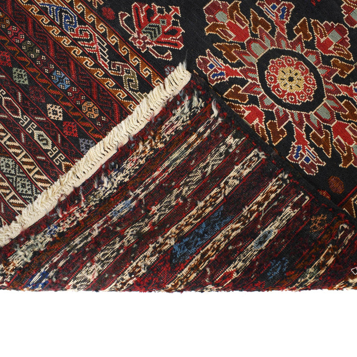Handmade Maliki Kilim 4' 0" x 6' 4" - No. AL28249