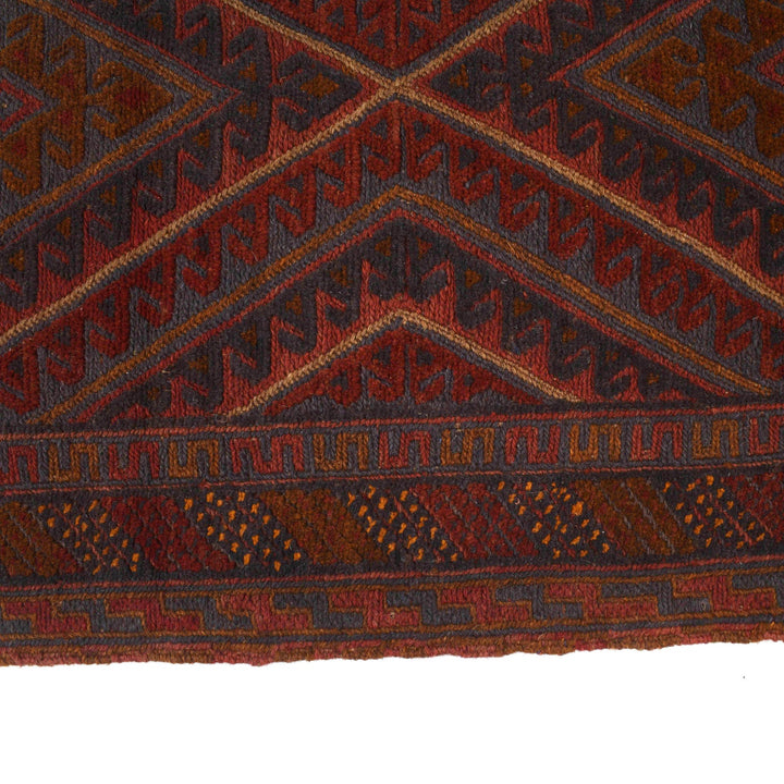 Red Mashwani Long Runner 2' 6" x 12' 10" - No. AL56988