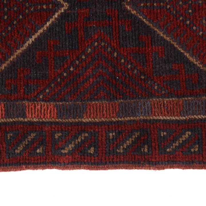 Hand Knotted Mashwani Runner Rug 1' 11" x 7' 3" - No. AL33426