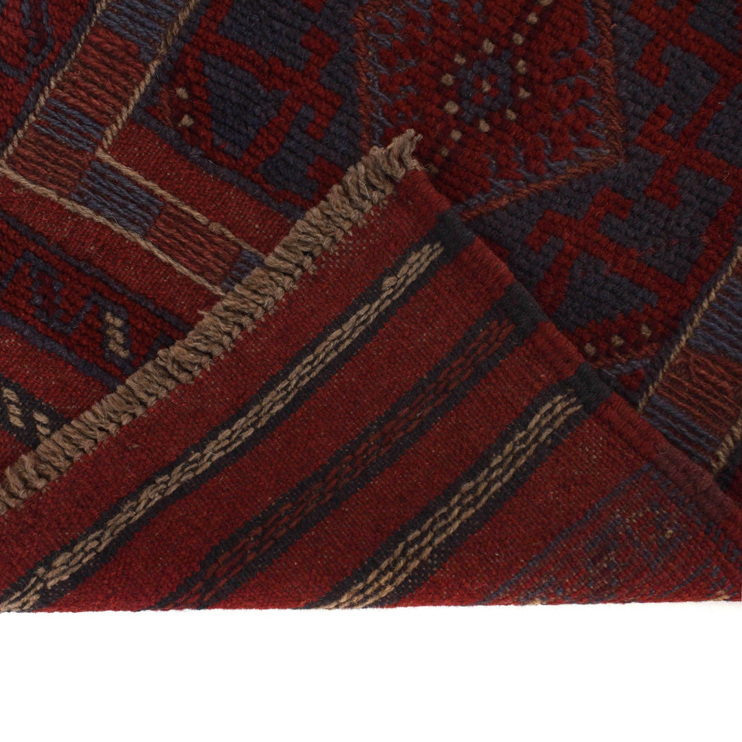 Handmade Afghan Runner Rug 1' 10" x 7' 9" - No. AL44575