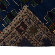 Hand Knotted Kohistani Area Rug 6' 11" x 8' 12" - No. AL32134