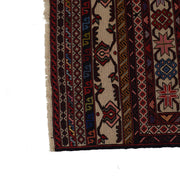 Handmade Maliki Kilim 4' 1" x 6' 2" - No. AL86429