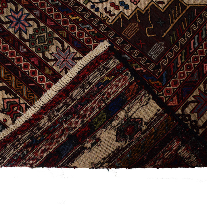 Handmade Maliki Kilim 4' 1" x 6' 2" - No. AL86429
