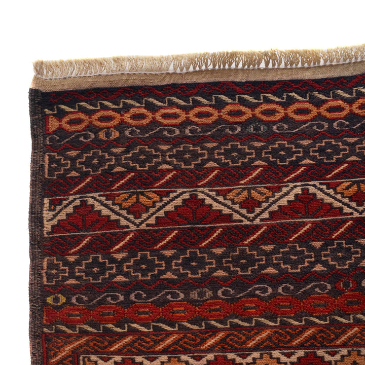 Handmade Maliki Kilim 4' 2" x 6' 0" - No. AL37608