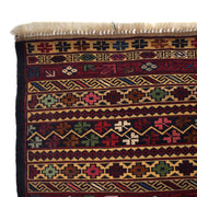 Handmade Maliki Kilim 4' 0" x 6' 2" - No. AL62895