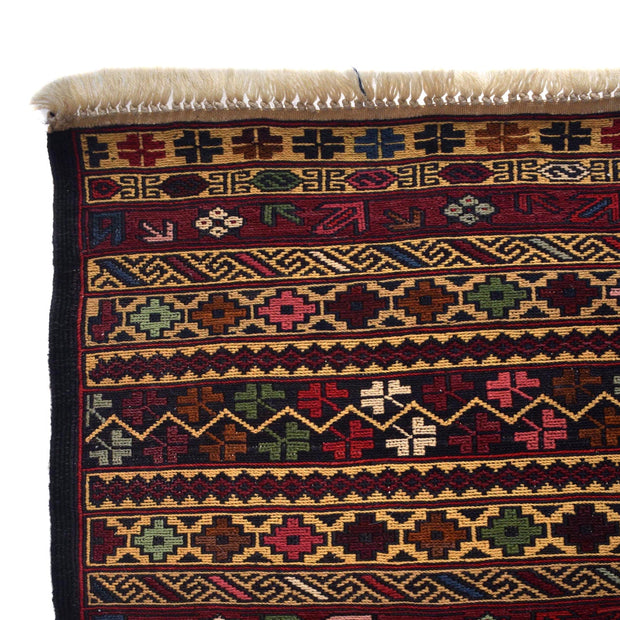 Handmade Maliki Kilim 4' 0" x 6' 2" - No. AL62895