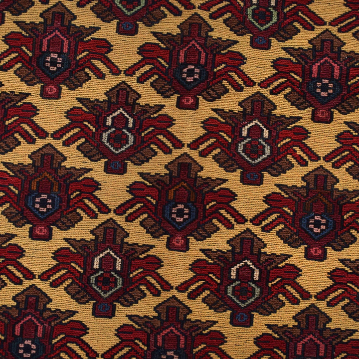 Handmade Maliki Kilim 4' 0" x 6' 2" - No. AL62895