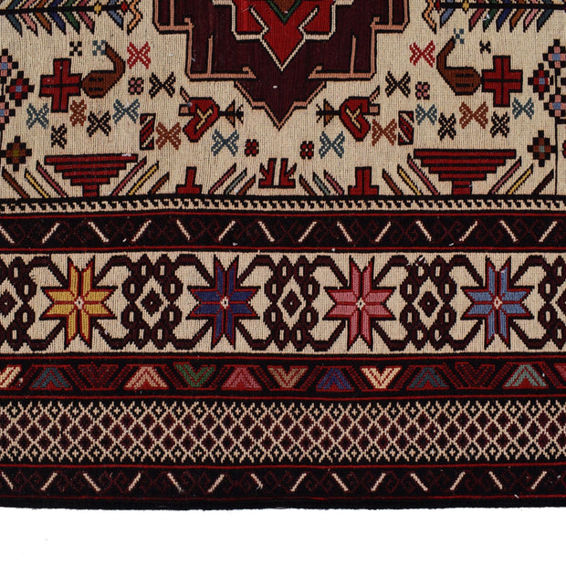 Handmade Maliki Kilim 3' 7" x 6' 2" - No. AL30301
