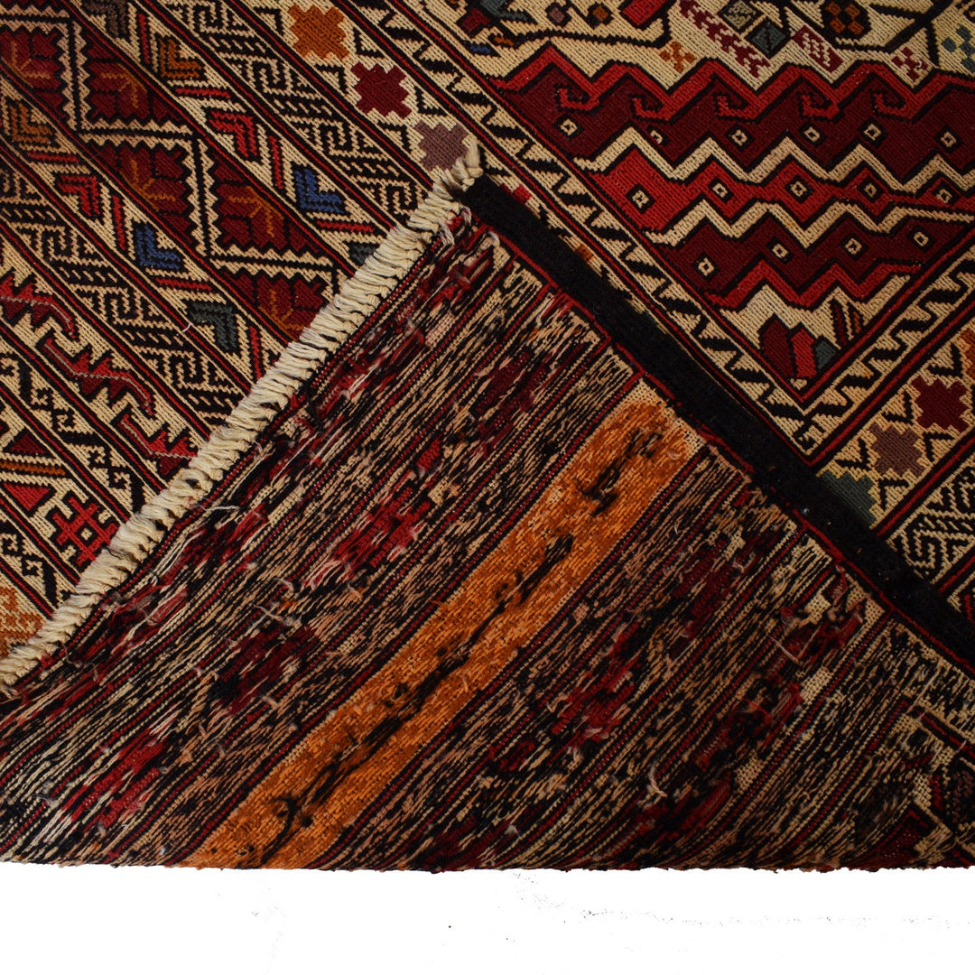Handmade Maliki Kilim 4' 4" x 6' 2" - No. AL73291