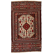 Handmade Maliki Kilim 4' 1" x 6' 1" - No. AL63246