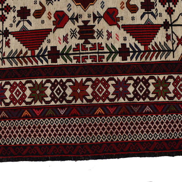 Handmade Maliki Kilim 4' 1" x 6' 1" - No. AL63246