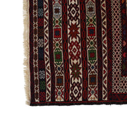 Handmade Maliki Kilim 4' 1" x 6' 1" - No. AL63246