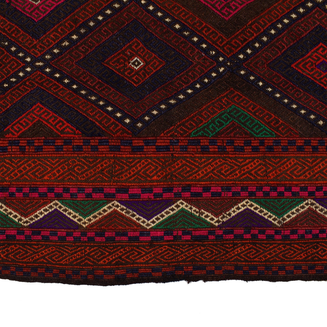 Hand Knotted Suzuni Kelim 4' 4" x 6' 7" - No. AL73895