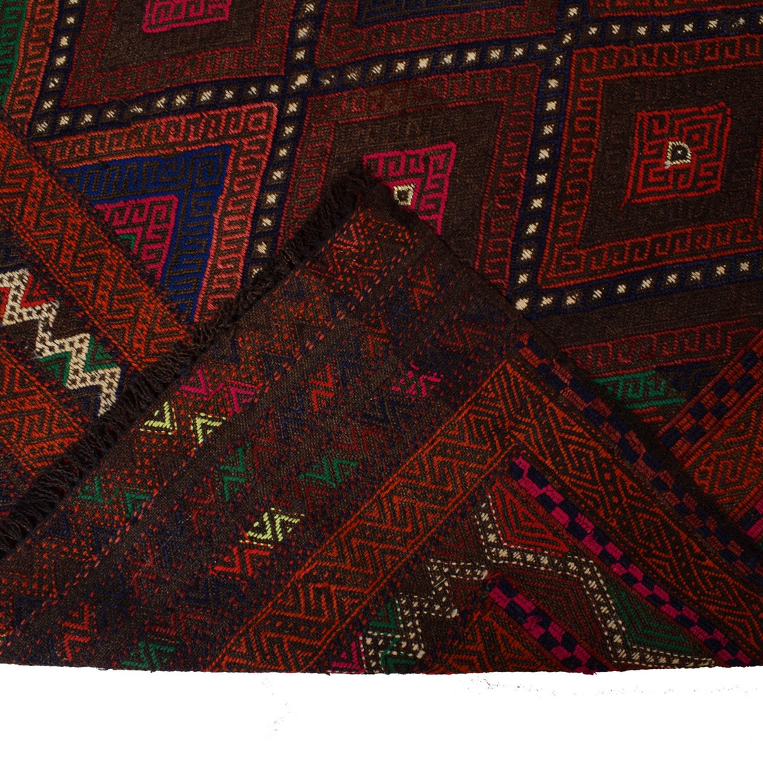 Hand Knotted Suzuni Kelim 4' 4" x 6' 7" - No. AL73895