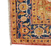 Handmade Persian Design Heriz Carpet 3' 7" x 6' 0" - No. AL30610