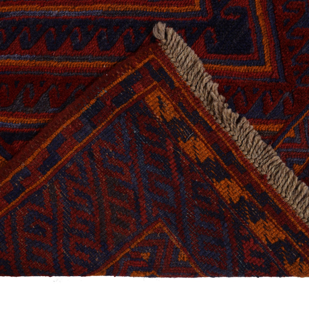 Hand Knotted Mashwani Area Rug 3' 8" x 4' 4" - No. AL57967
