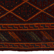 Handmade Afghan Carpet 3' 10" x 3' 11" - No. AL13293