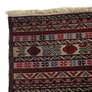 Handmade Maliki Kilim 4' 2" x 6' 7" - No. AL33224