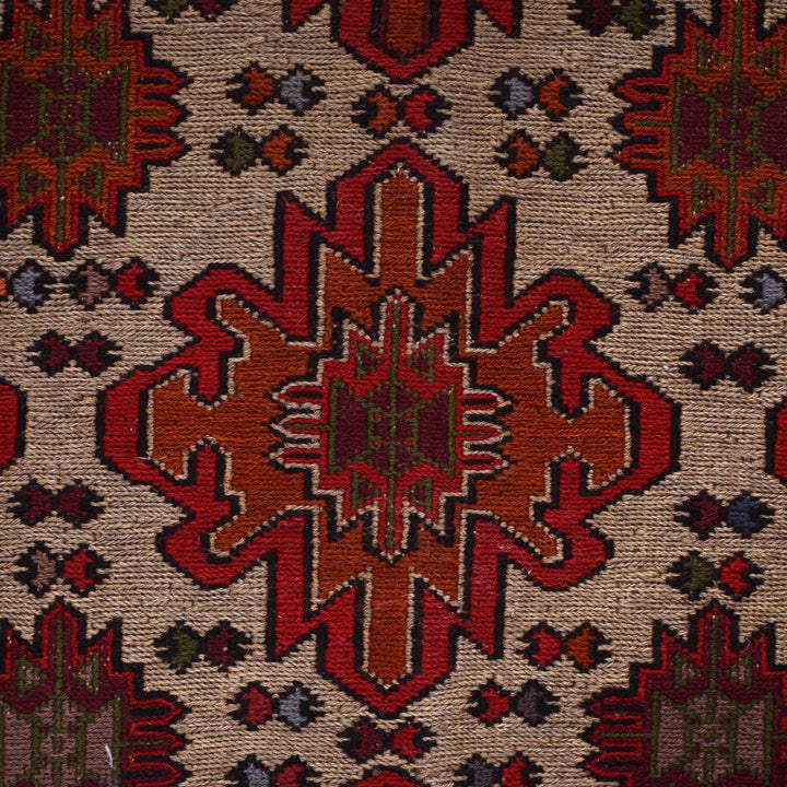 Handmade Maliki Kilim 4' 2" x 6' 7" - No. AL33224