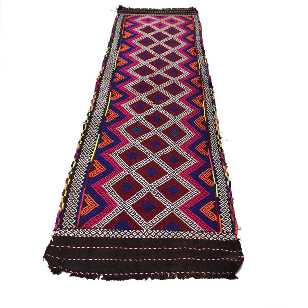 Long Kilim Runner 2' 6" x 10' 11" - No. AL14995